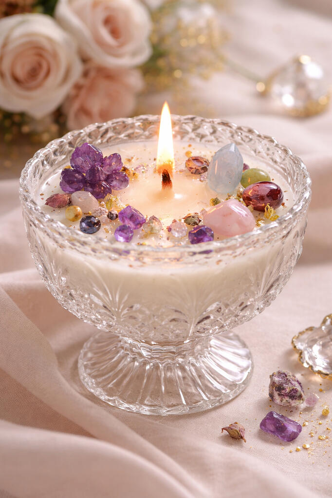 Natural scented candles